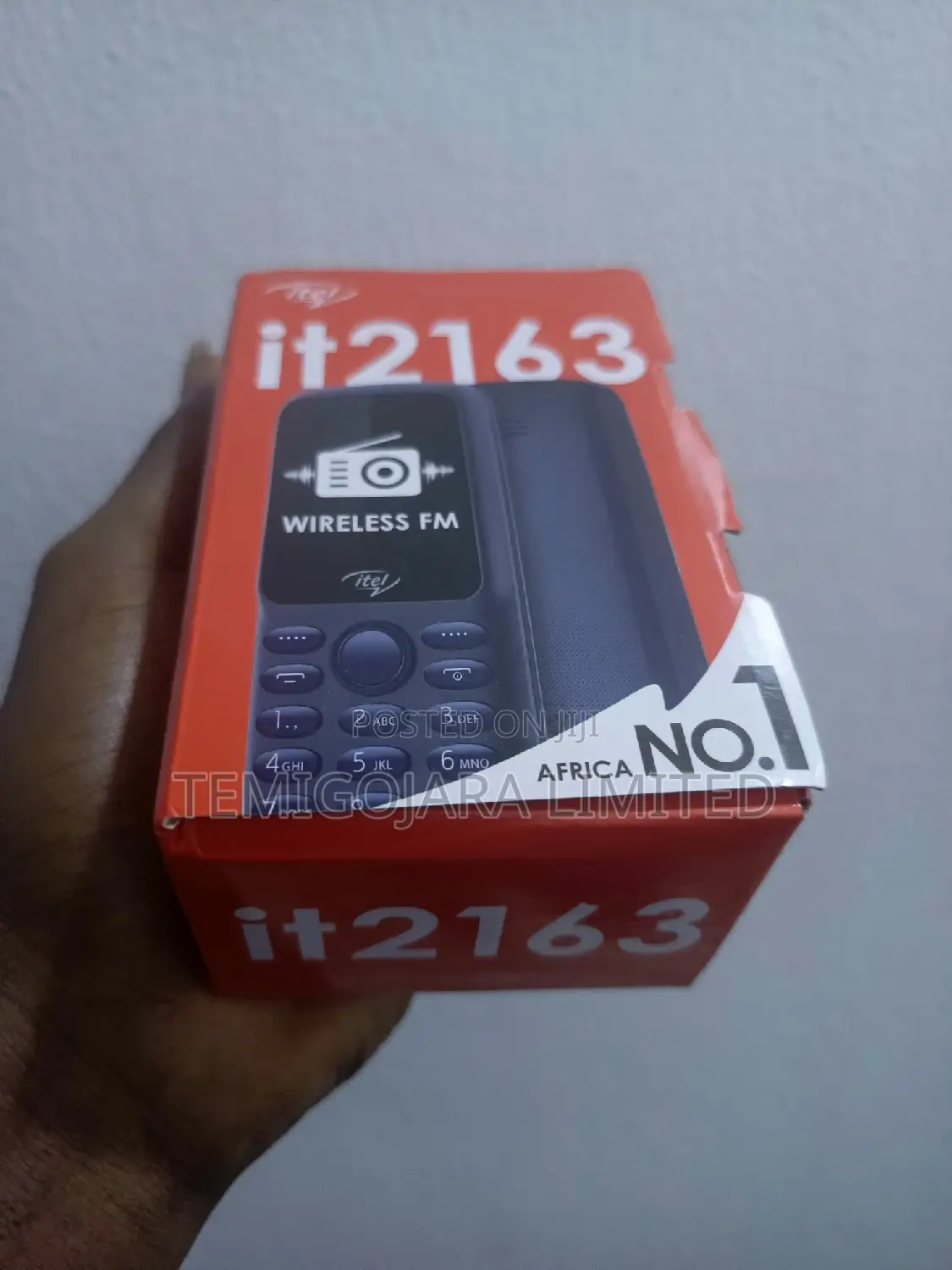 New Itel IT2163 Black