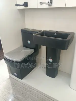 Matte Black Quality Water Closet