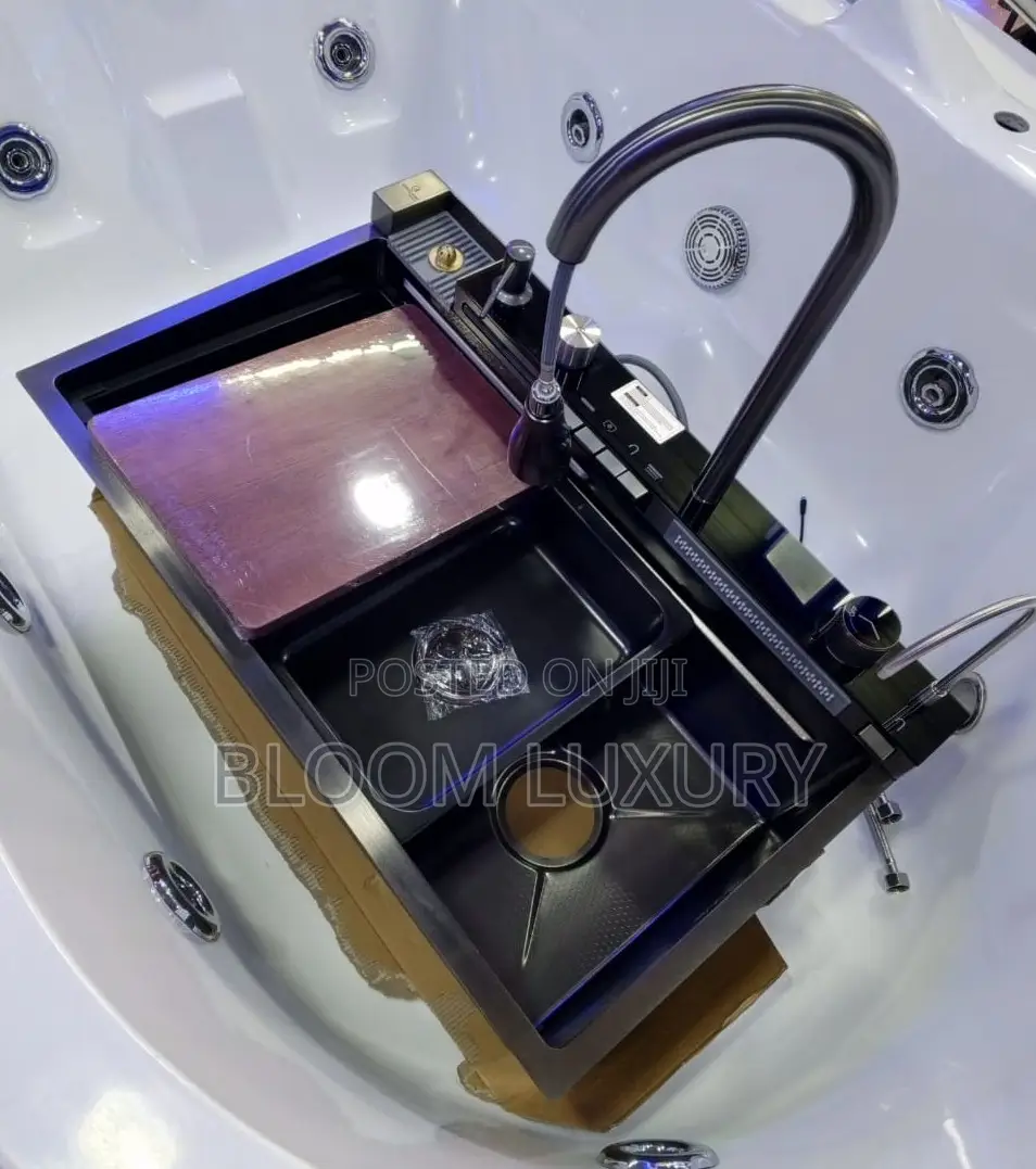 4 Button Multipurpose Kitchen Sink With Led Display