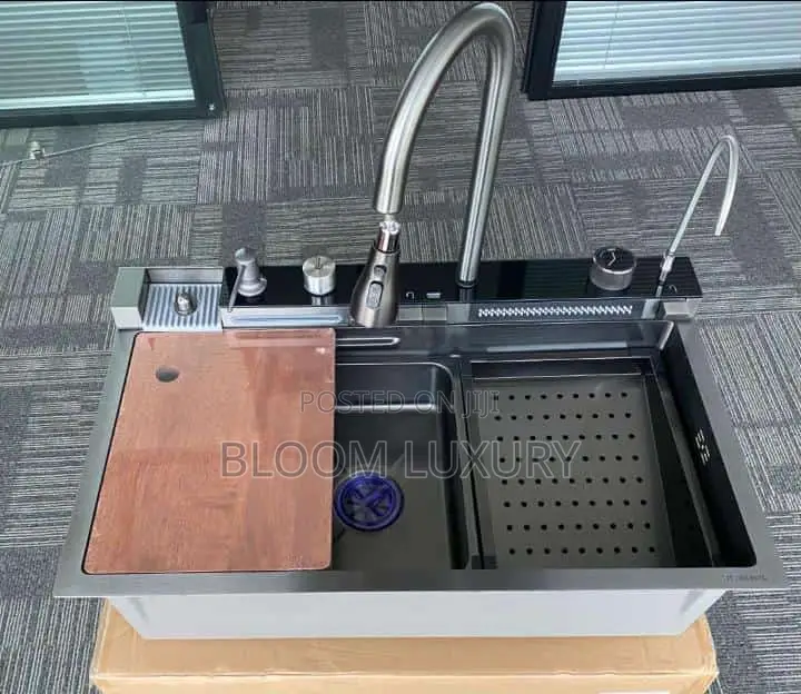 4 Button Multipurpose Kitchen Sink With Led Display