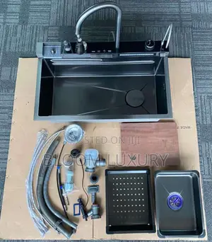 4 Button Multipurpose Kitchen Sink With Led Display