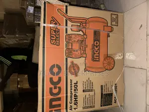 INGCO Industrial Air Compressor 1.6hp/50l Silent and Oiless