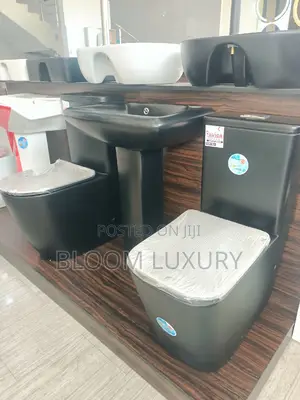 Matt Black Water Closet 