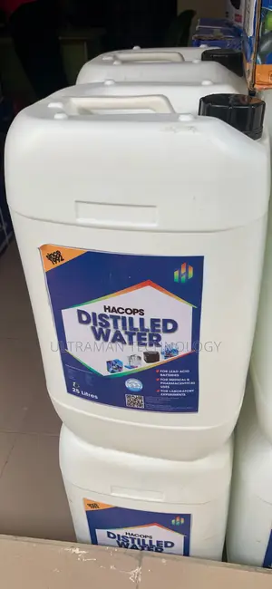 Distilled Water (Demineralized, Deionized)