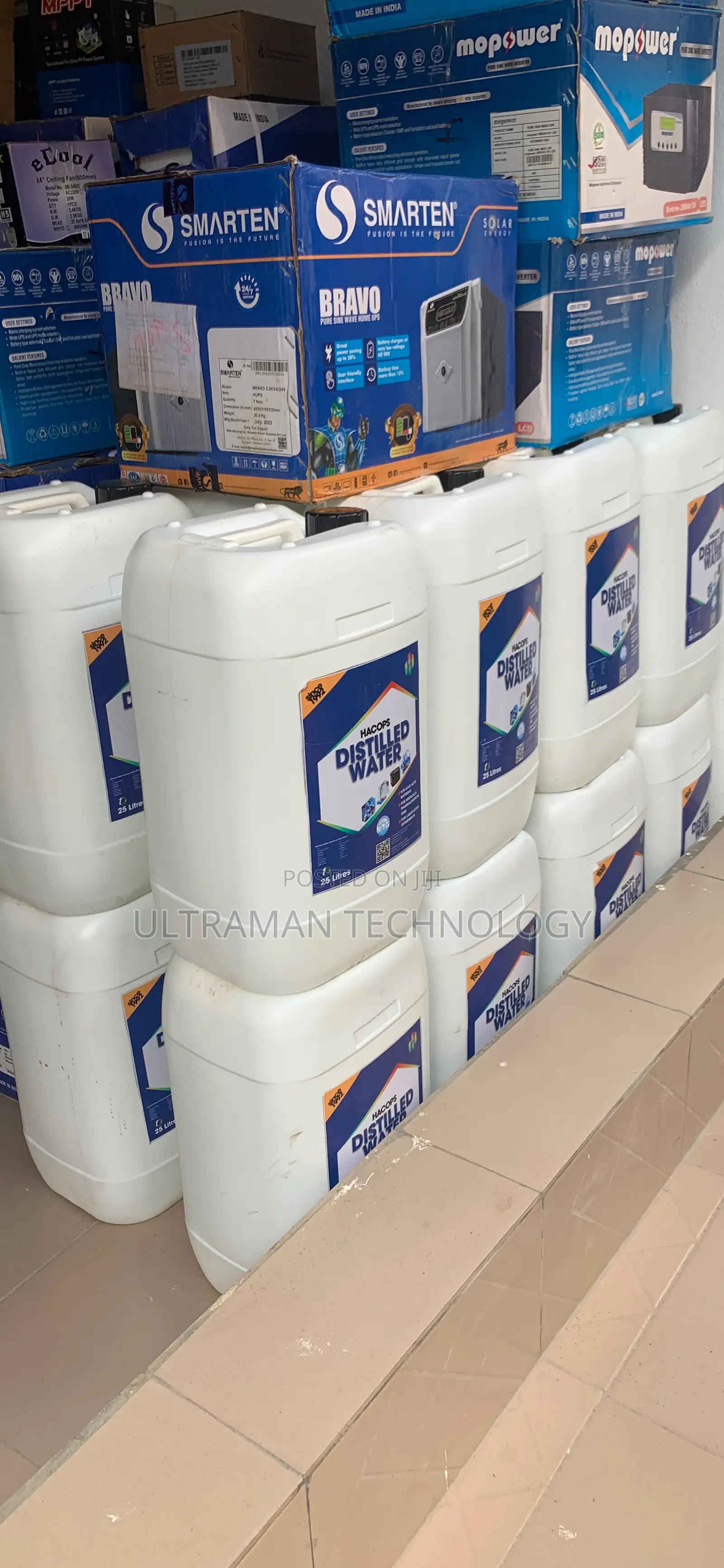 Distilled Water (Demineralized, Deionized)