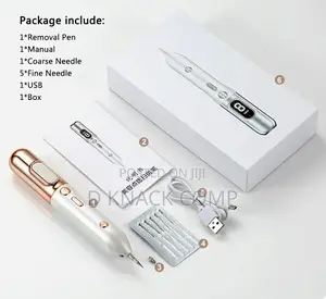 Rechargeable Plasma Laser for Removing Moles, Blackheads