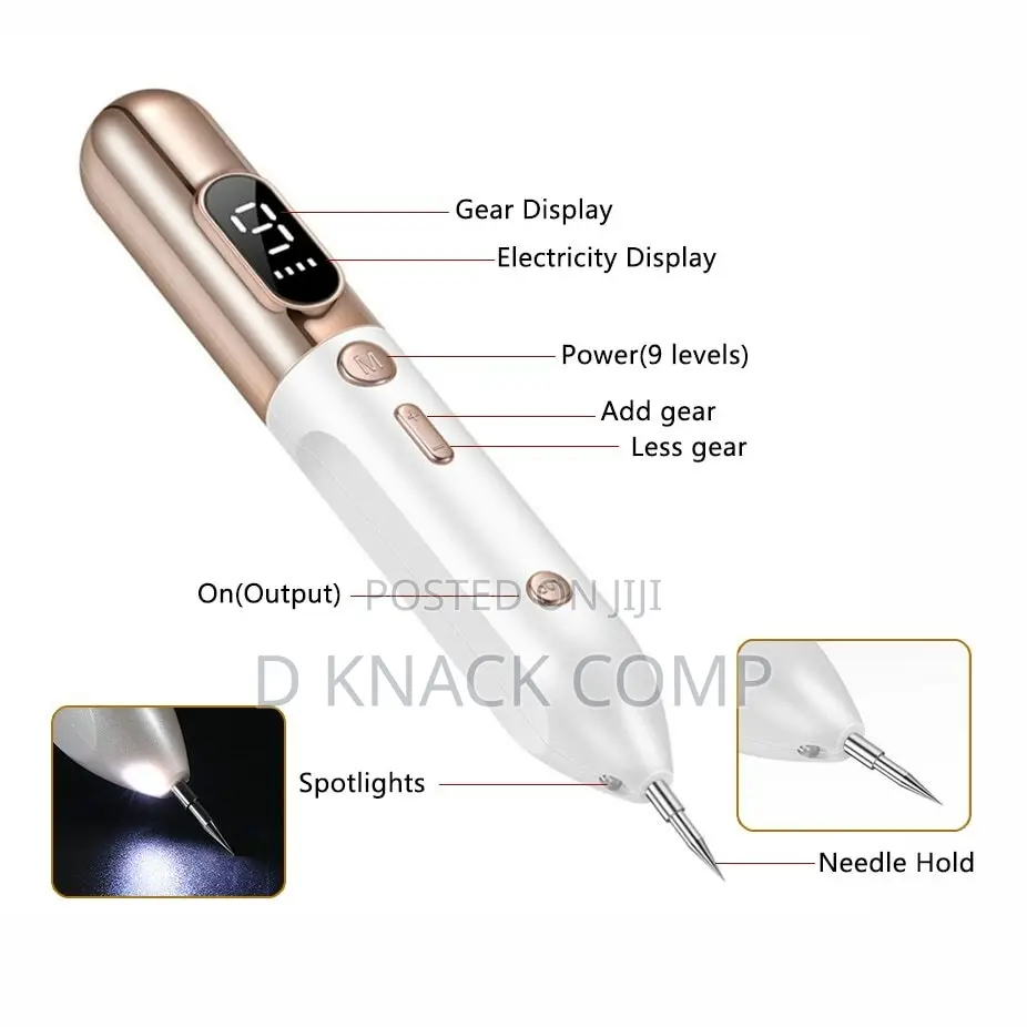 Rechargeable Plasma Laser for Removing Moles, Blackheads