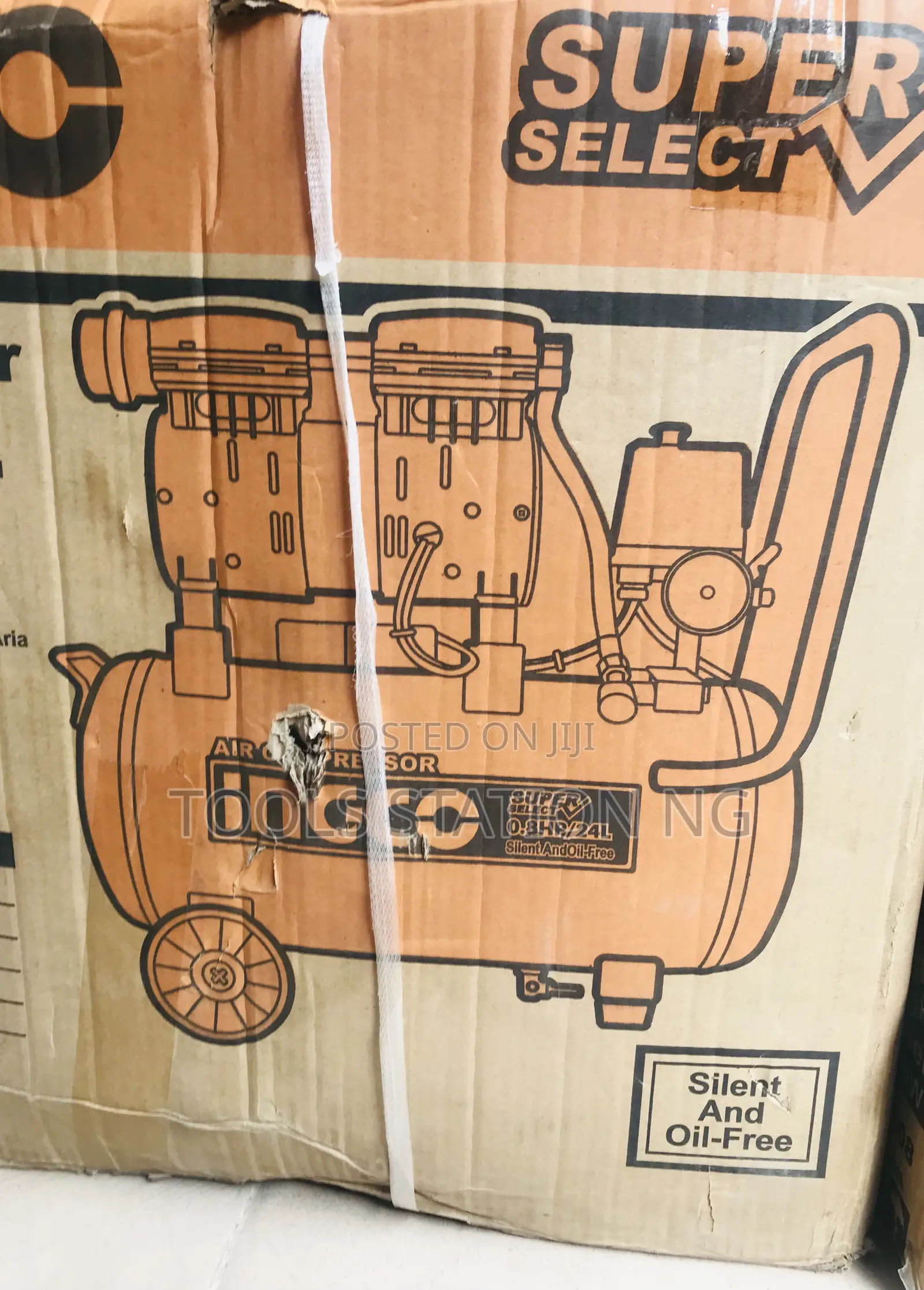 Oilless Air Compressor 24l