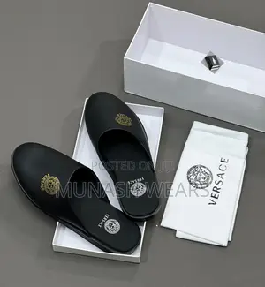 Versace Leather Half Shoe