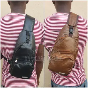 Crossbody Messenger/Chest Bag With USB Charging Port