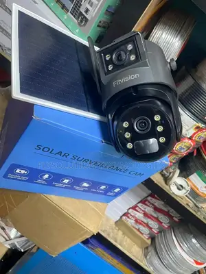 4G Ubox Dual Lens PTZ Solar Powered Surveillance Camera
