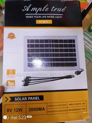 Solar Panel 12watts 6v