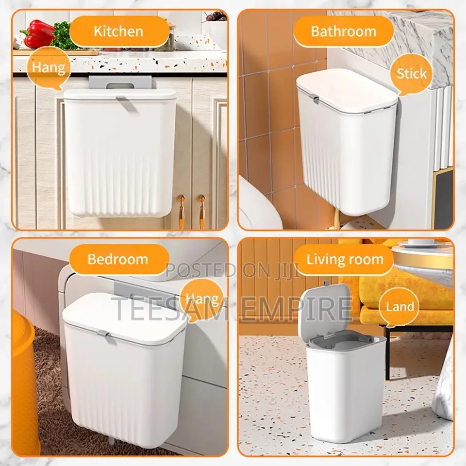 Wall Mounted Hanging Dustbin