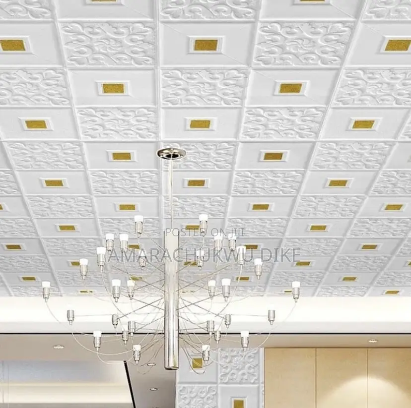 3D Quality Ceiling Foam Design Self Adhesive Sticker