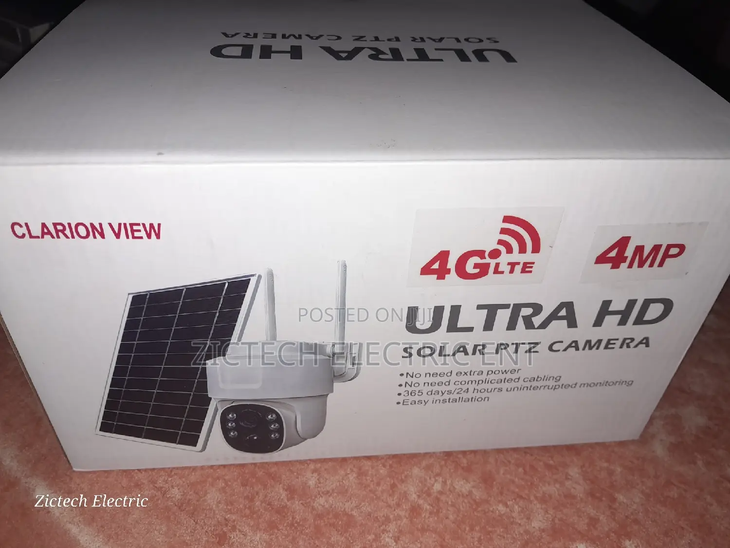 4g/Wifi Solar PTZ Camera