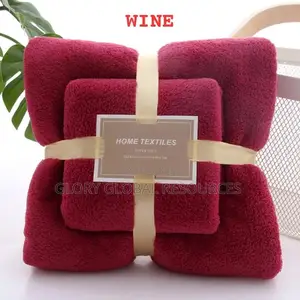 2in1 Home Textiles Super Absorbent Soft Fluffy Towel (The Be