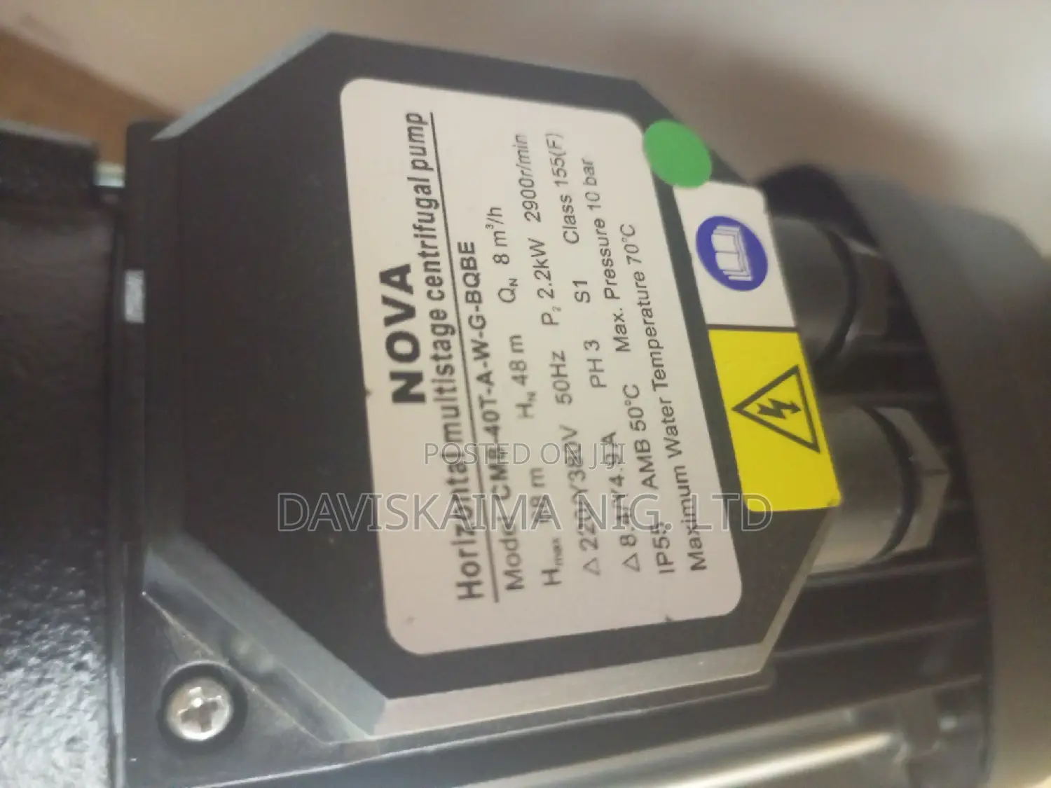 Nova Horizontal Multistage Centrifugal Pumps