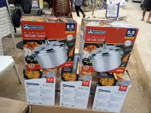 Aluminum Pressure Cooker 5.5 Litre