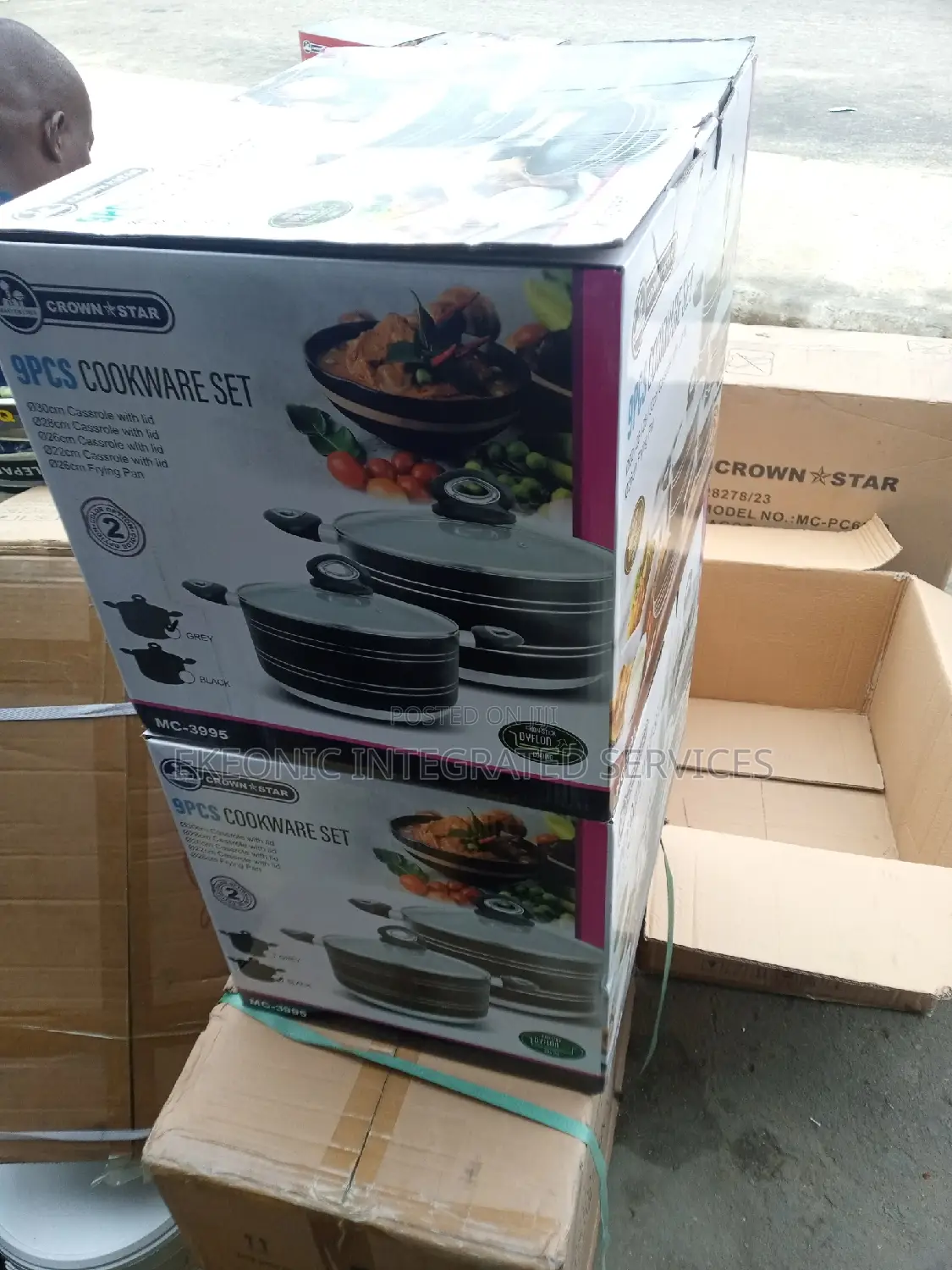 9pcs Non-Stick Cookare Set