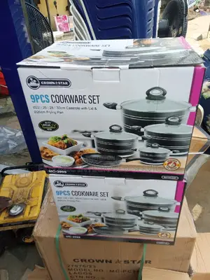 9pcs Non-Stick Cookare Set