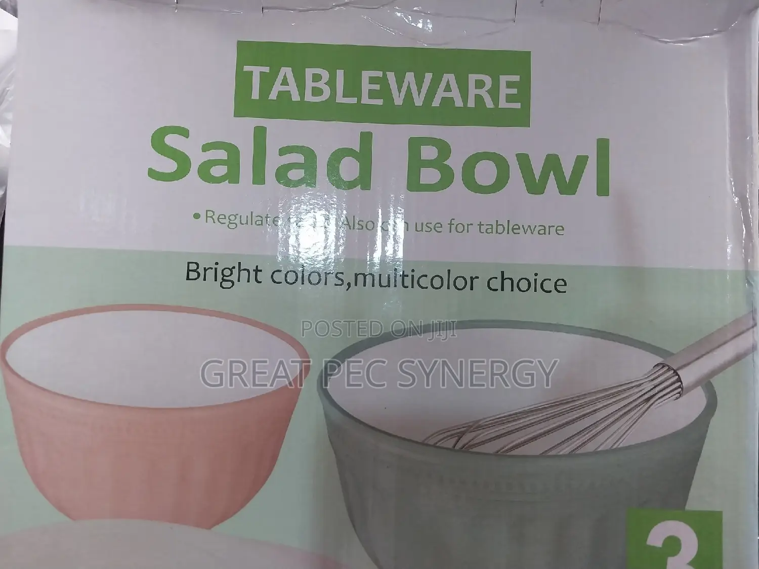 Salad Bowl - 3 Pieces