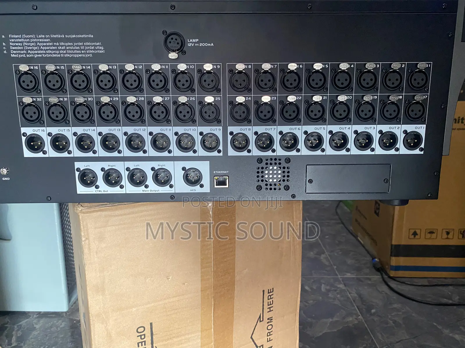 48channels Digital Touch Screen Mixer