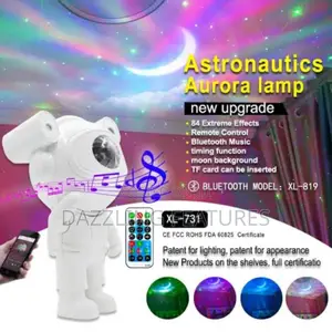 Astronaut Star Projection