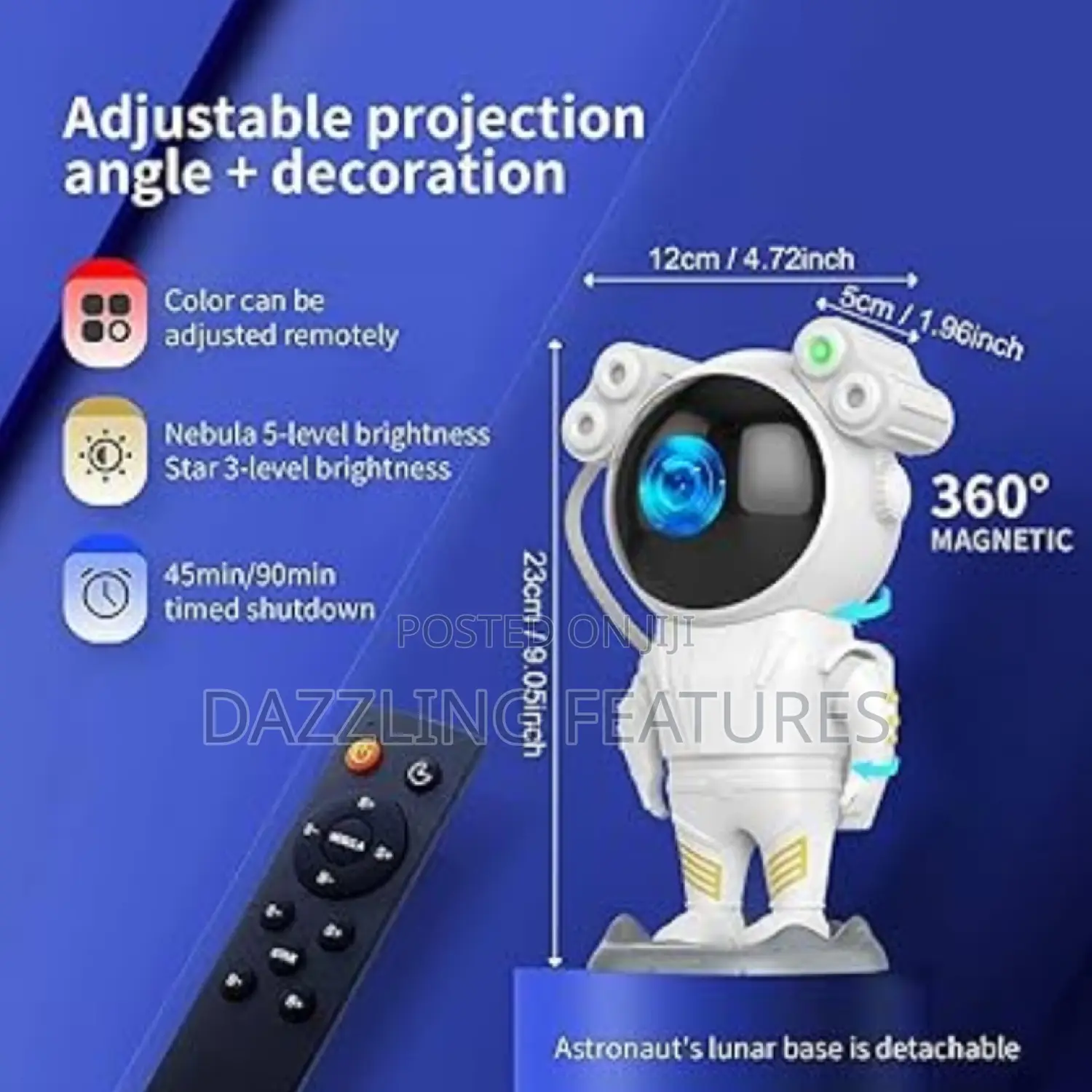 Astronaut Star Projection
