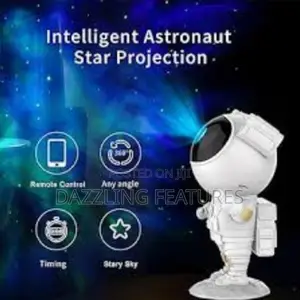 Astronaut Star Projection