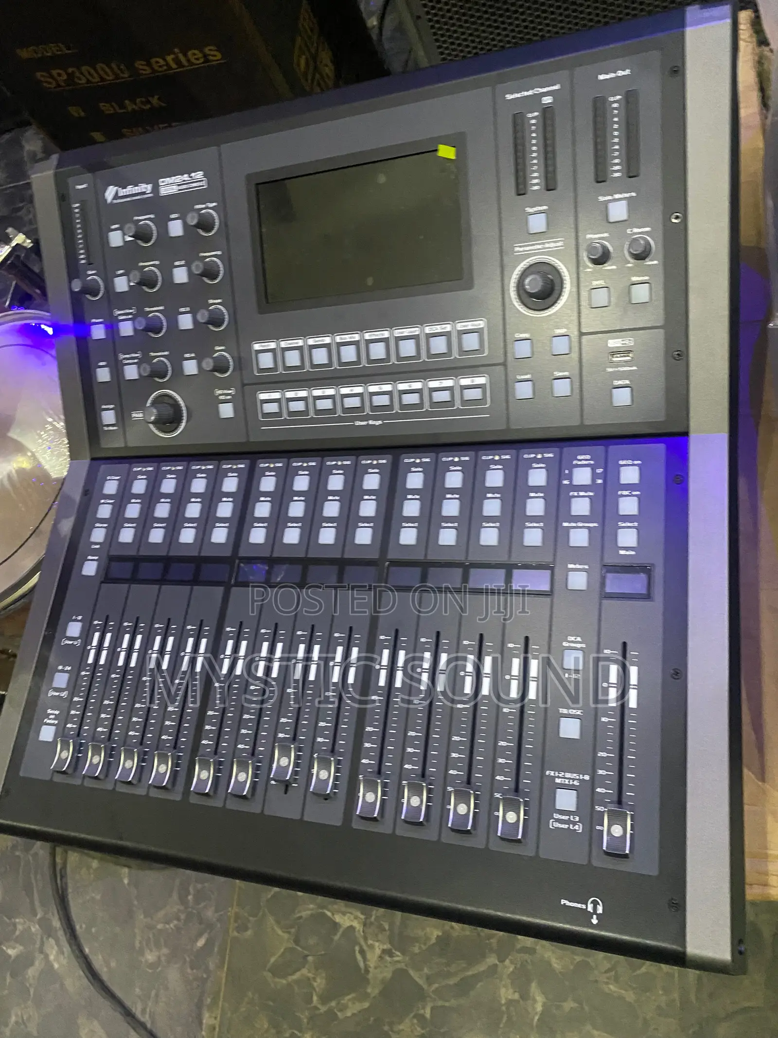 24channels Screen Touch-Sensor Digital Mixer