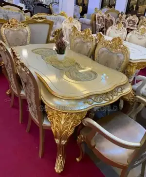 6seater Imported Turkish Royal Family Dining Table