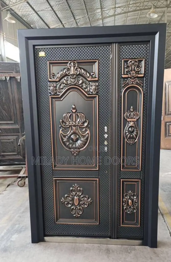 4ft Copper Security Steel Door Ao8
