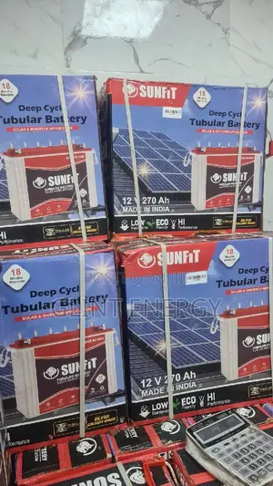 270ah 12V Sunfit Indian Tubular Battery