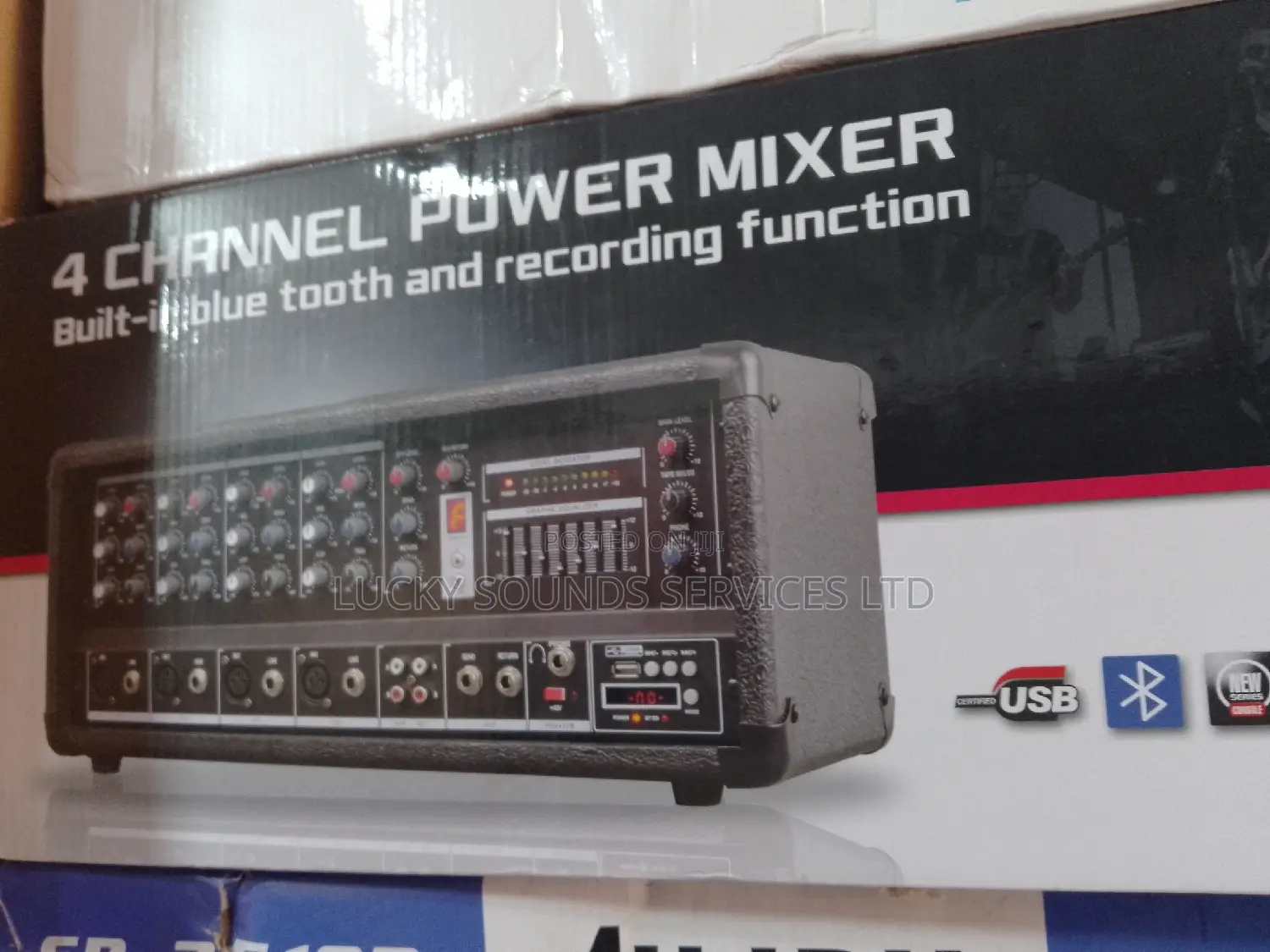 Sonymax 4channel Mixer Amp