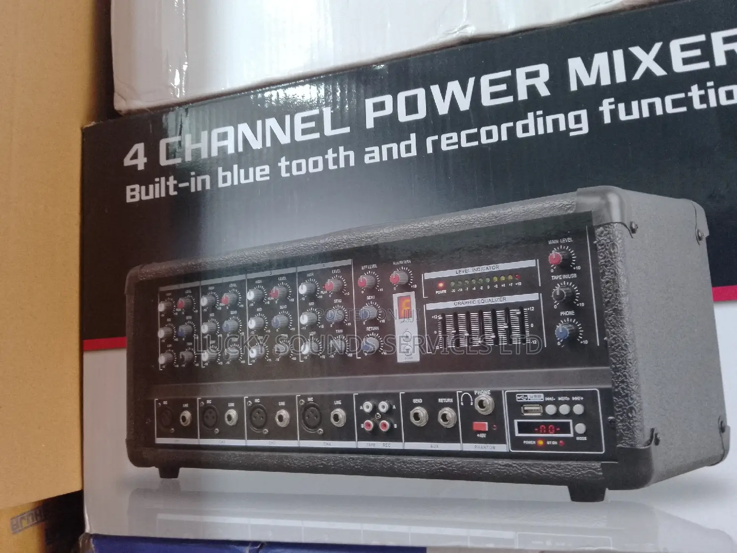 Sonymax 4channel Mixer Amp