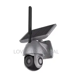 Solar PTZ 355°Camera Wifi 4mp Battery PIR Motiondetection