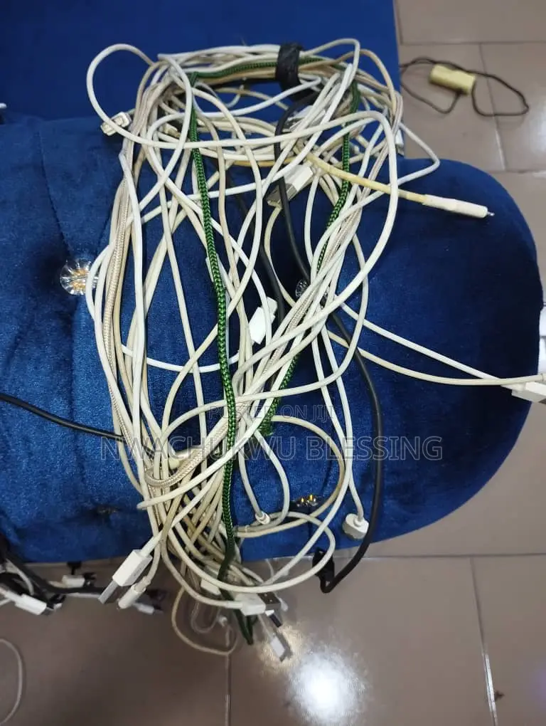 American Used iPhone and Type C Cables