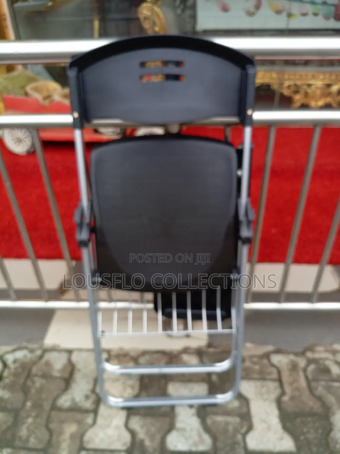 Reclining Folding Plastic Student Chair With Writing Pad