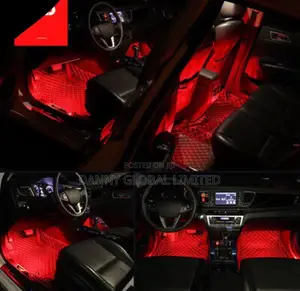 Universal Multi Colour Car Foot Mat Light