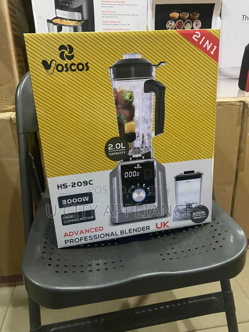 2 in 1 Voscos Commercial Blender