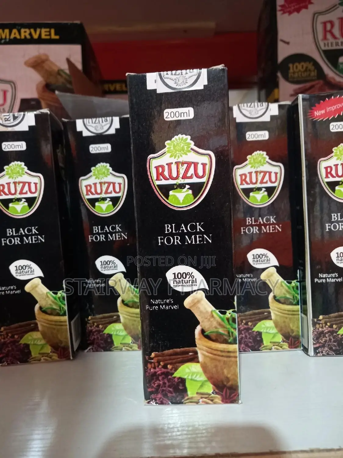 Ruzu Black for Men