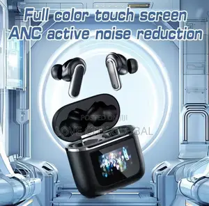 New Bluetooth TWS ANC Earphones With Controllable HD Display