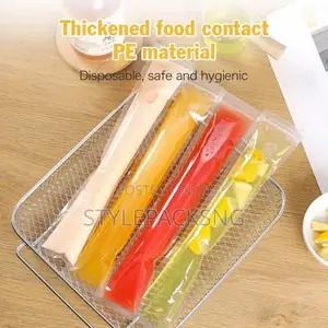 50 Pieces Popsicle Nylon With Ziplock (5.5cm X 27.5cm)