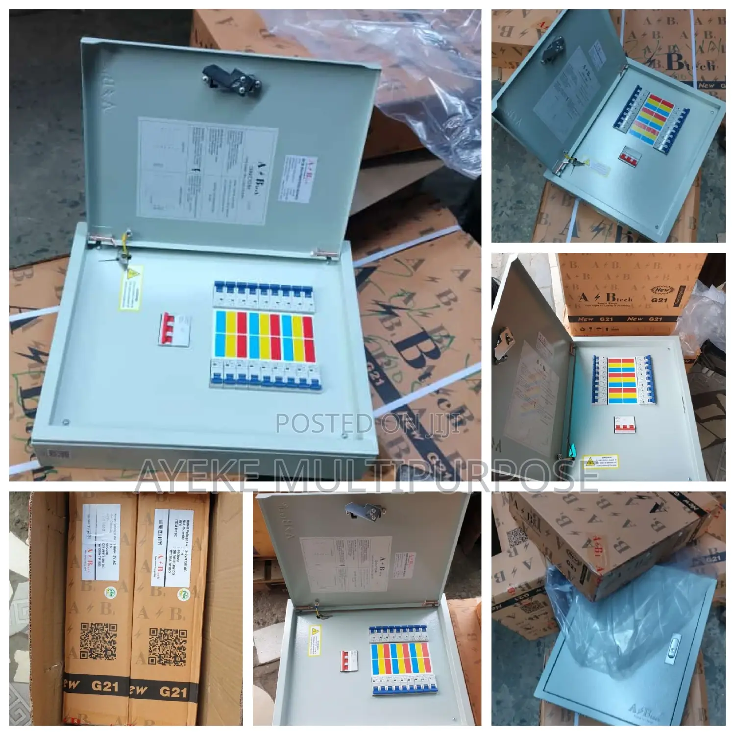 A Bt D8 3way Distribution Board