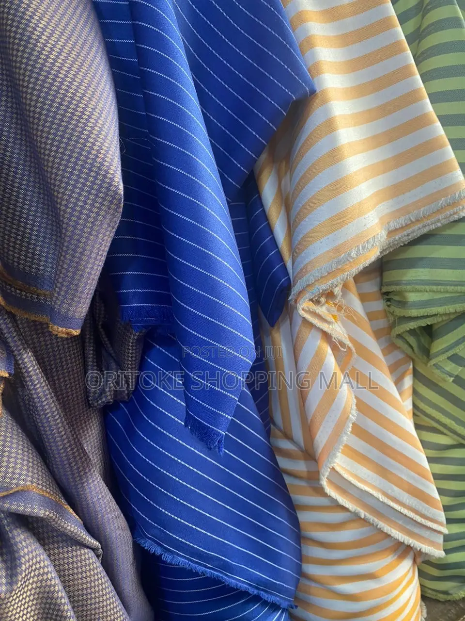 Quality Stripe Senator Material (4yards)