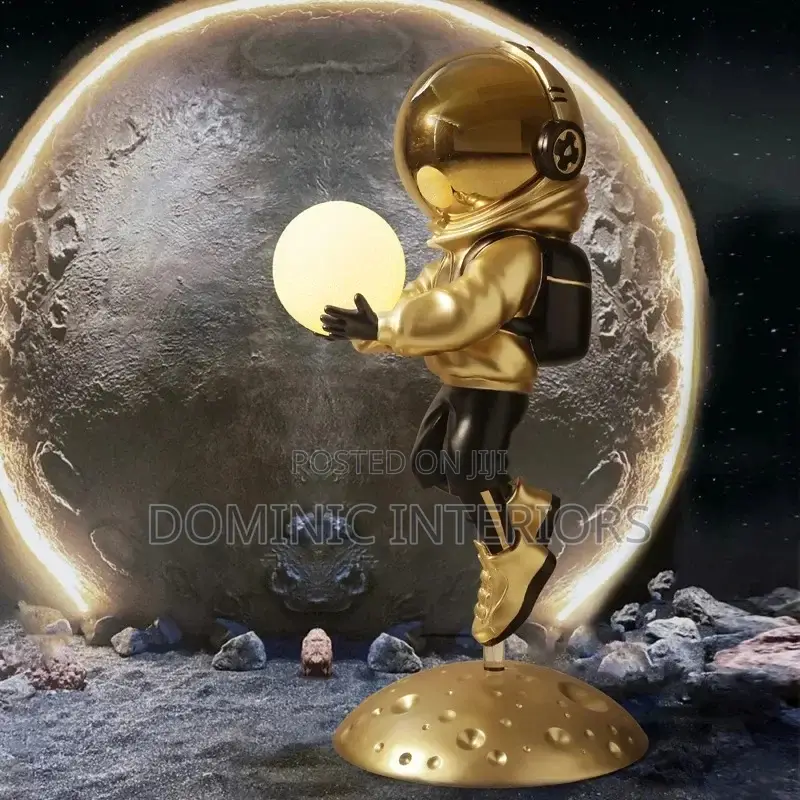 Figurines Astronaut Lighting With Bluetooth