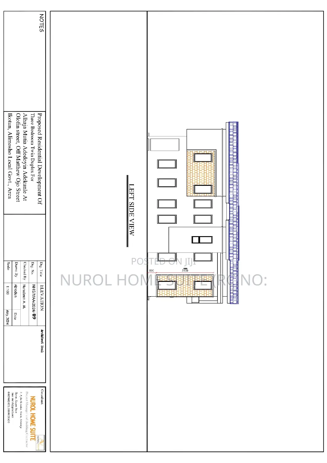 Architecture Construction Working Drawing and Visualization