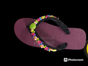 Beaded Slippers
