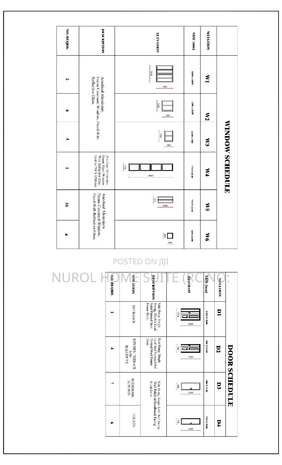 Detailed Architectural Working Drawing