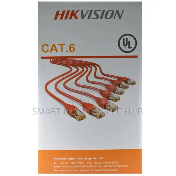 Hikvision Cat6 Network Cable